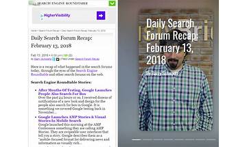 Daily Search Forum Recap: March 27, 2023